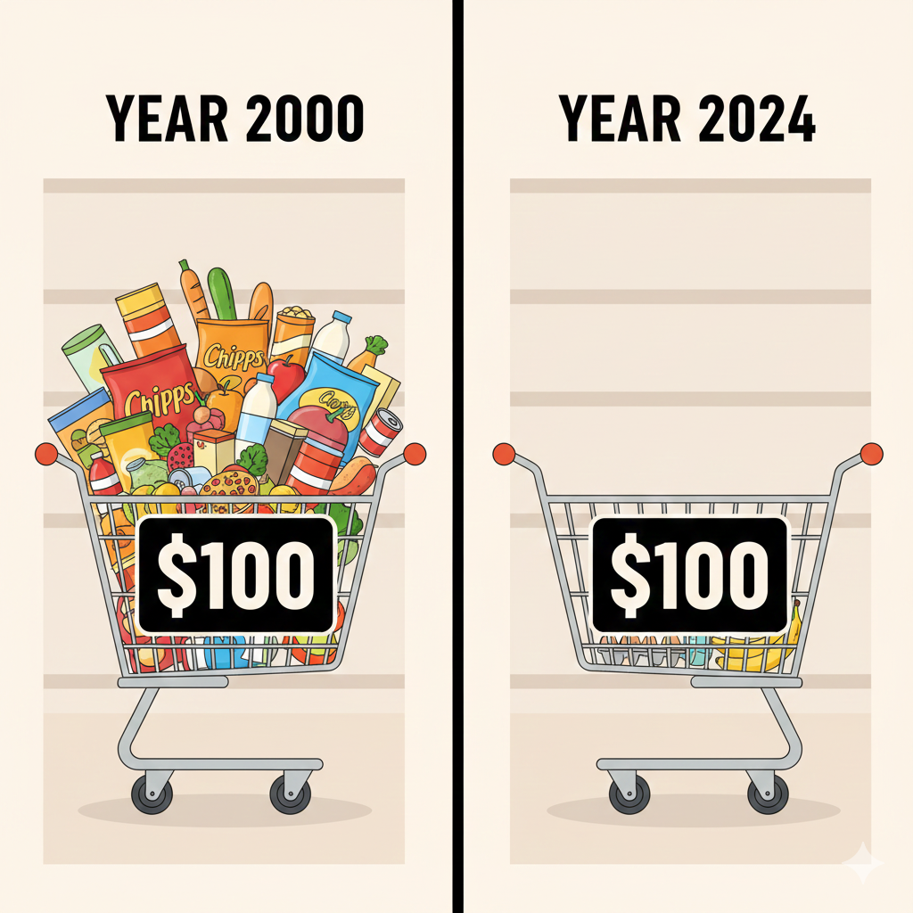 inflation impact on purchasing power | dollar value over time