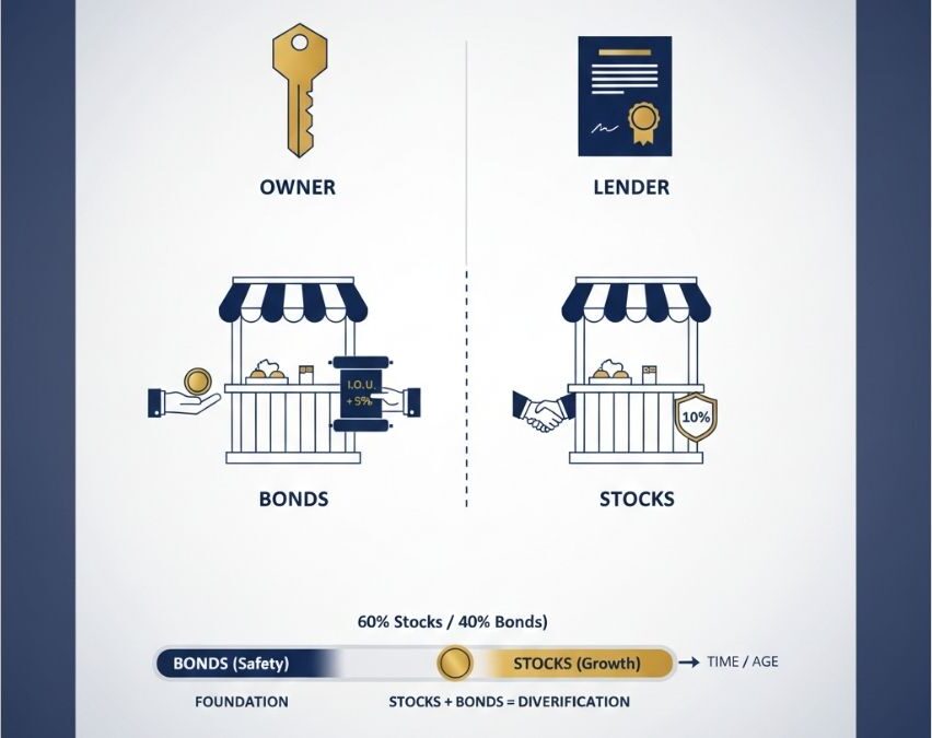 Stocks vs. Bonds: Are You an Owner or a Lender?