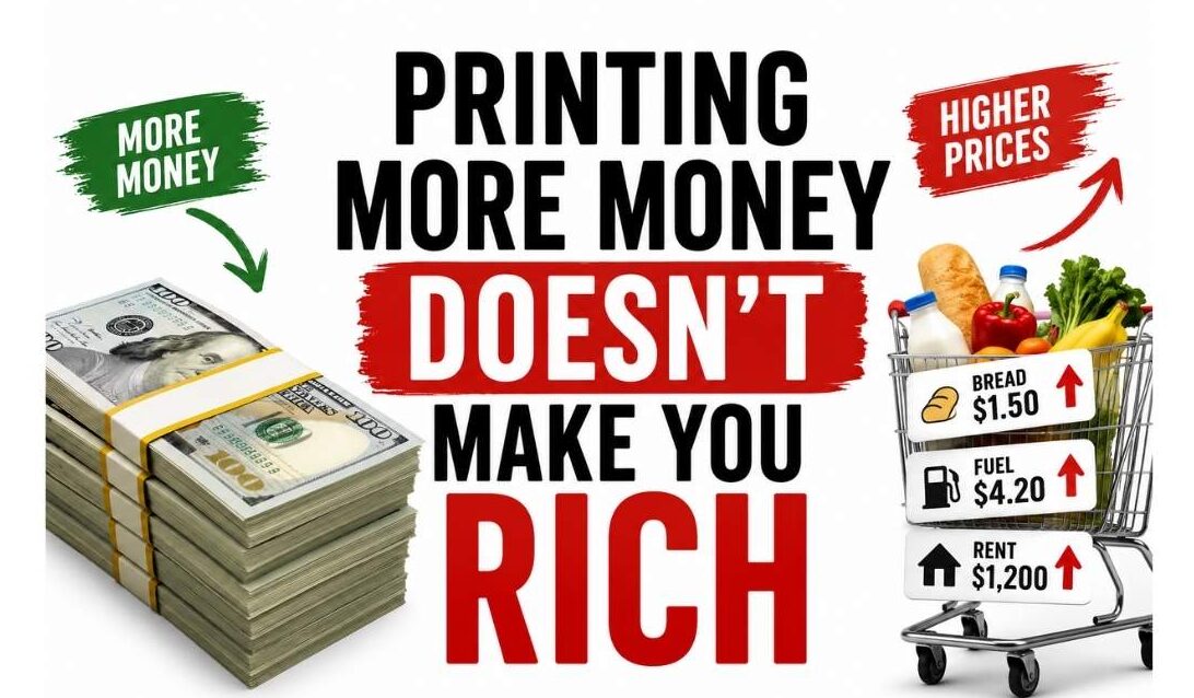 Why Can’t Countries Just Print More Money to Get Rich?